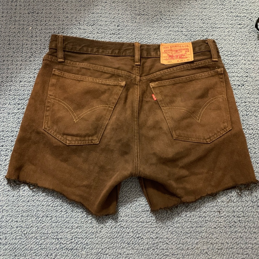 Brown Levi’s Denim Shorts